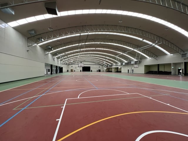Indoor School Sports Arena Gymnasium