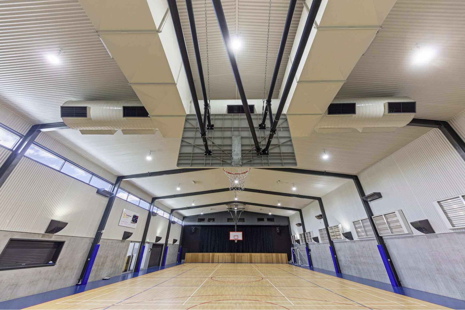 Indoor School Sports Arena Gymnasium
