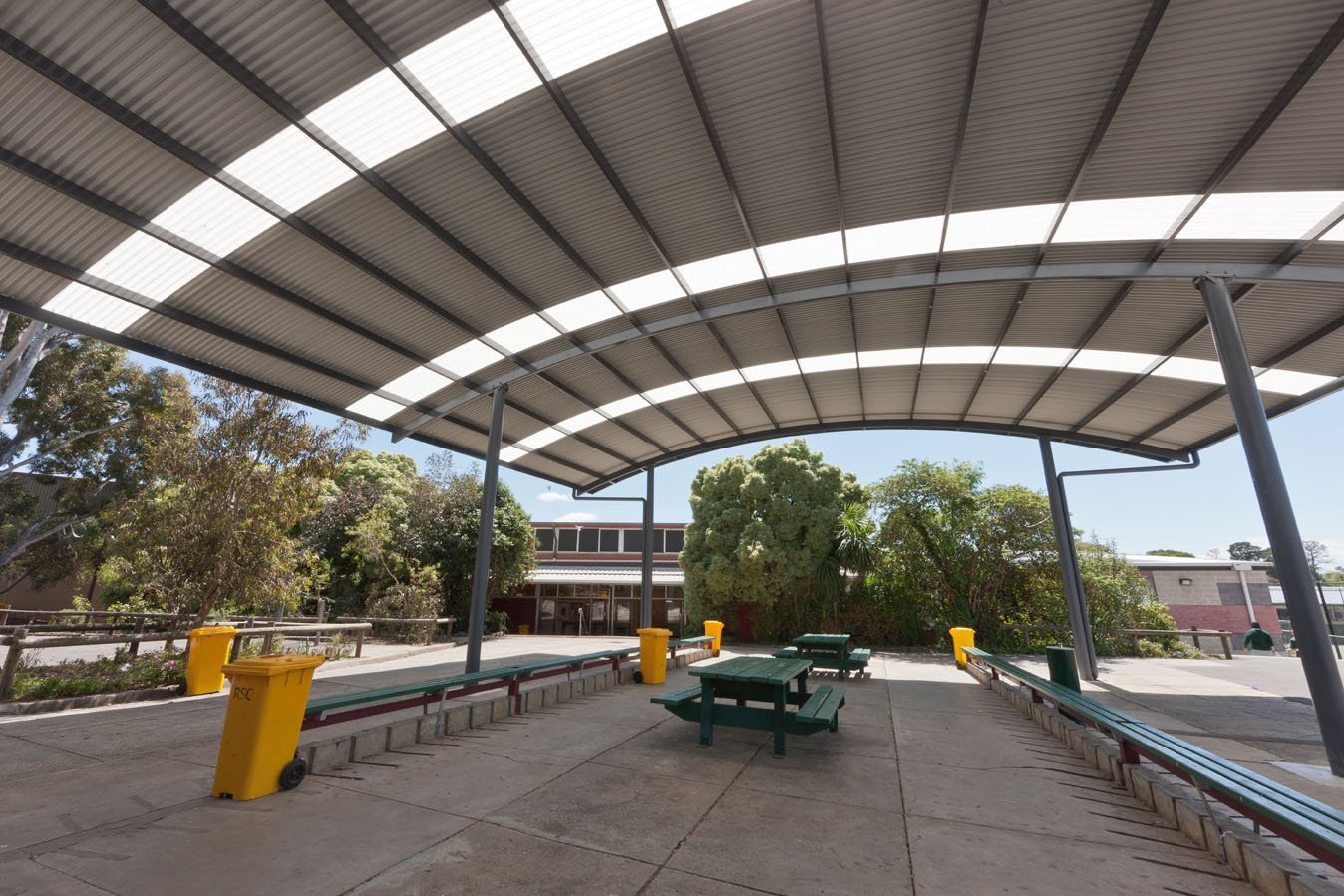 Steel Shade Structure
