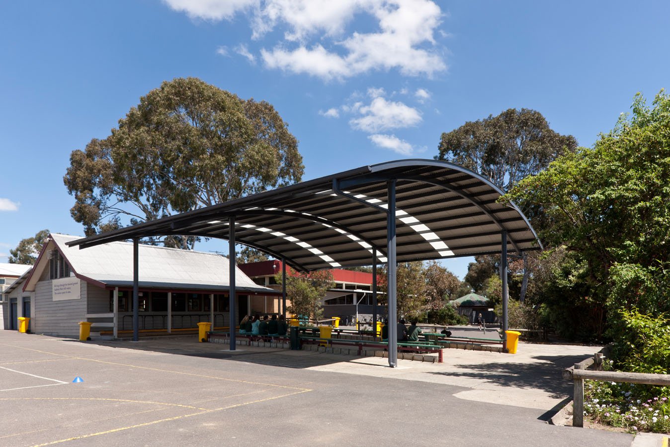 Steel Shade Structure