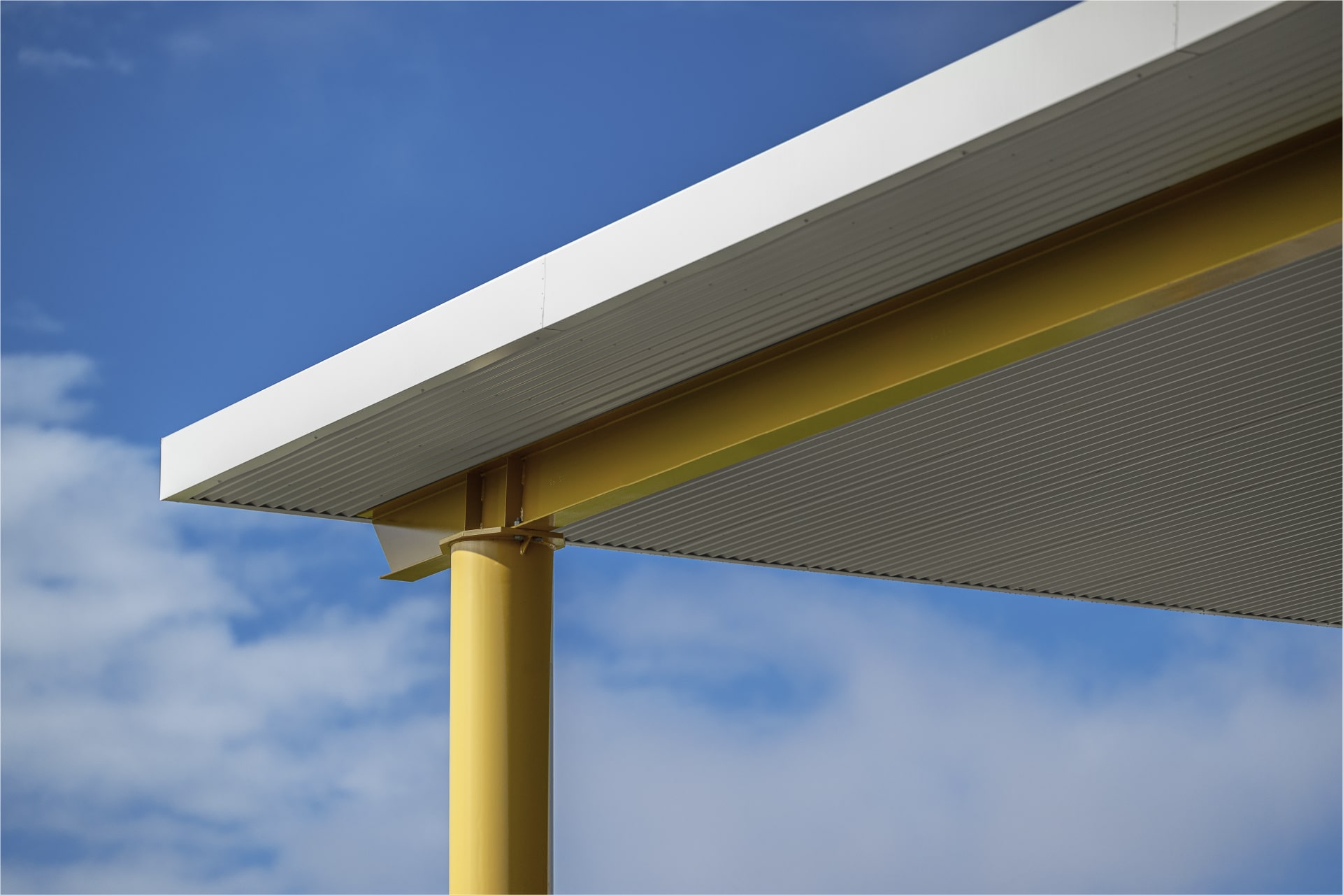 St Bernards Primary School Steel Court Cover Shade Structure