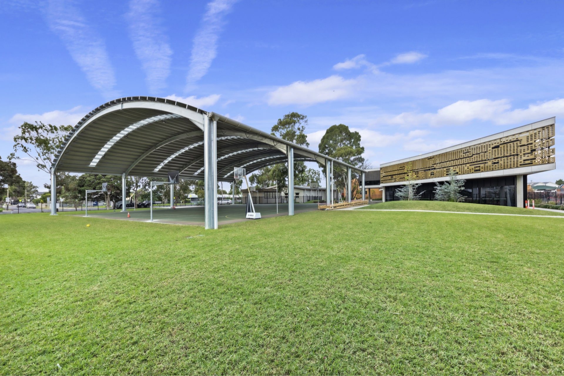 Steel Covered Outdoor Learning Area COLA