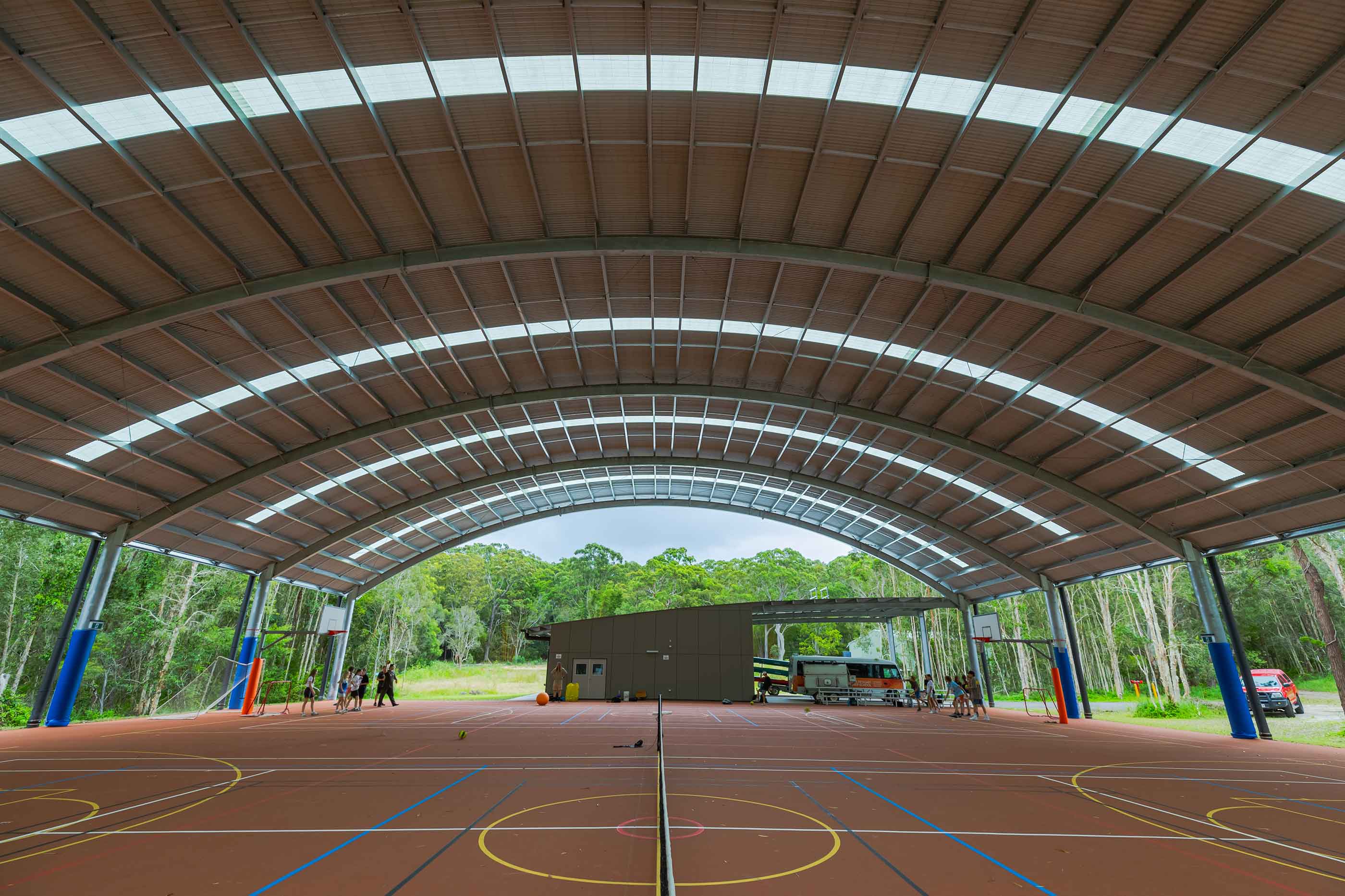 Noosa Pengari School Court Cover Shade Canopy Structure